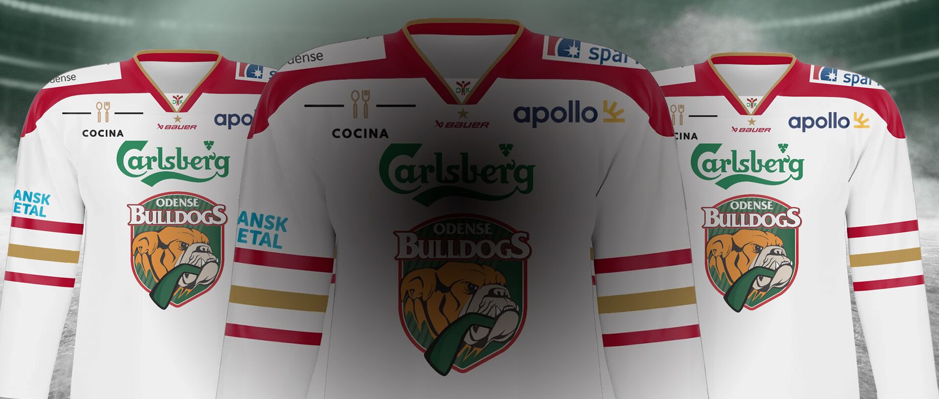 Spilletrøje sæson 25/26 Odense Bulldogs